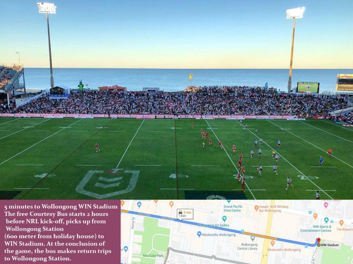 Station House With Wi-fi,75 Inch Tv, Netflix,parking,beach Wollongong