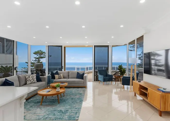 Ocean Vista Escape - A Lofty Beachfront Penthouse